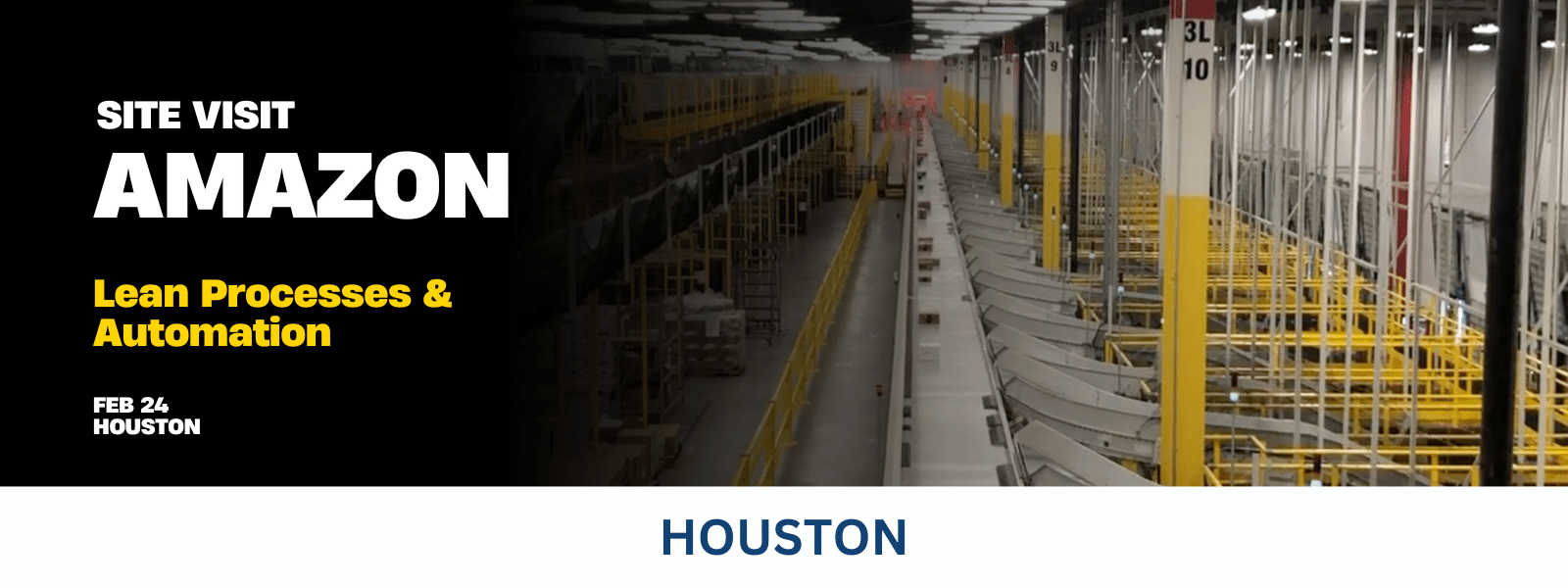 Site visit – Amazon fulfillment center