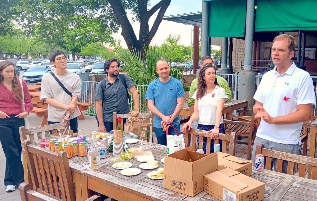 Social meetup evening with the community