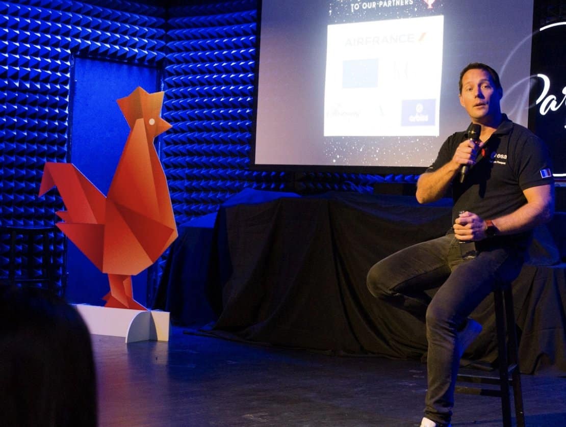 SXSW 2023 Thomas Pesquet and Barbara Belvisi