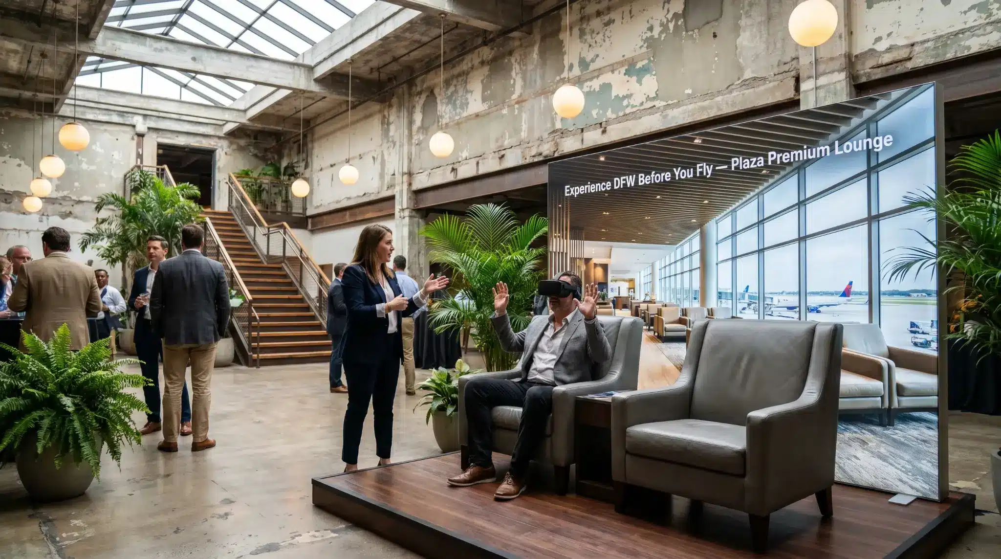 VR Experience: Explore DFW Before Your Flight