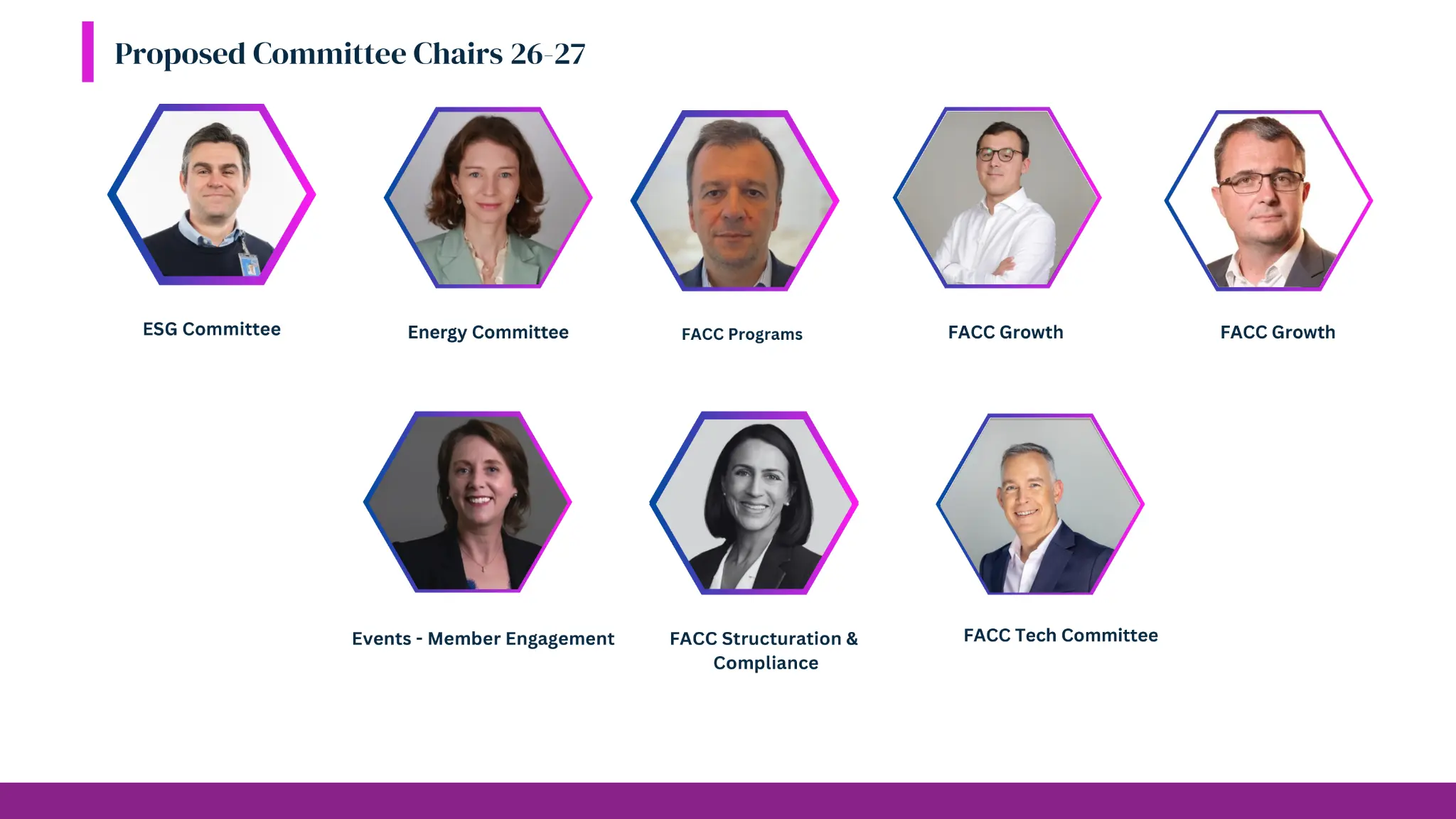 Committee Chairs 2026-27