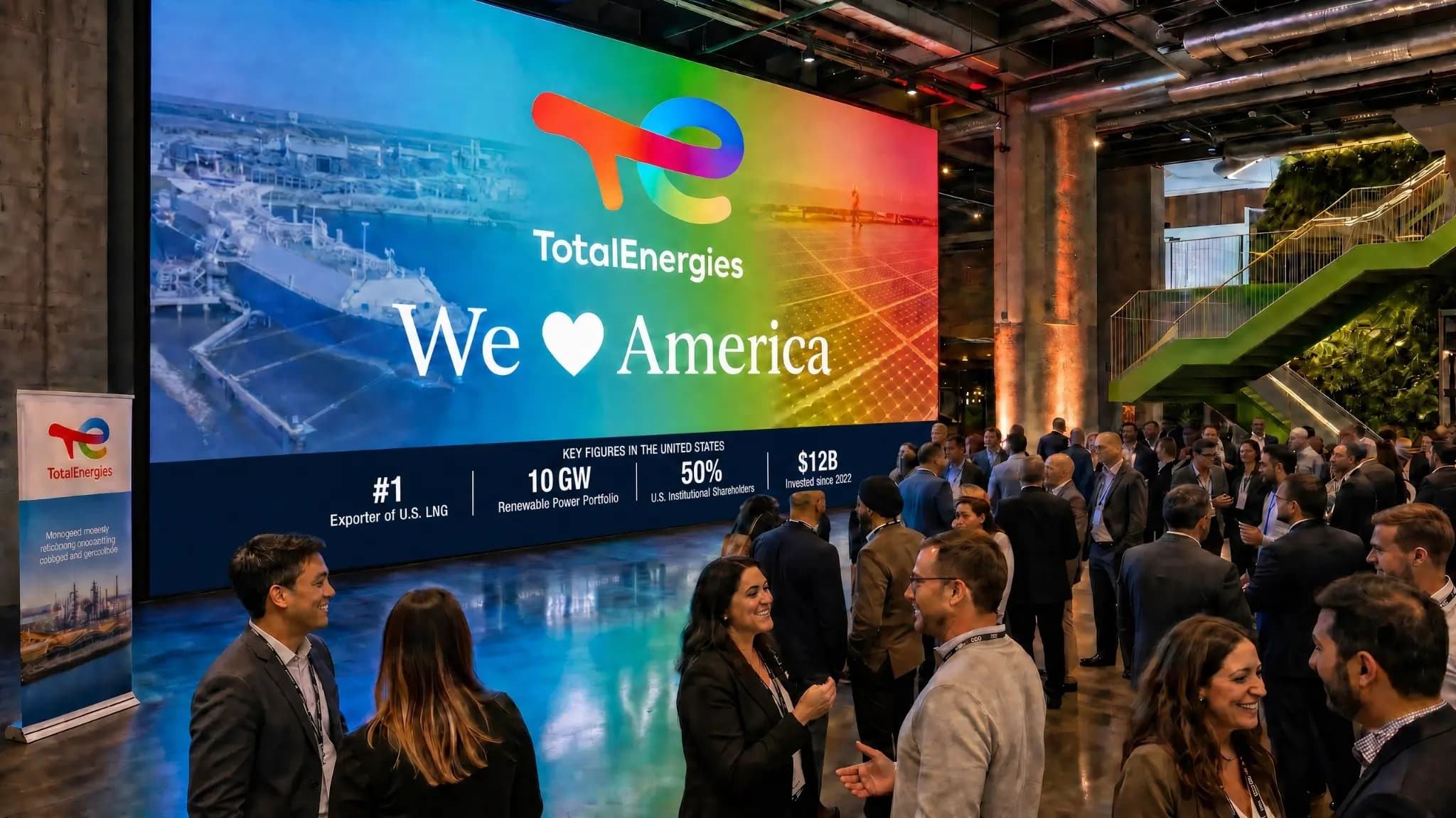 LNG Wall — We Love America